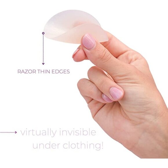 Reusable Nipple Covers Breast Lift Adhesive Bra‎ Invisible Strapless NWT - Picture 7 of 7